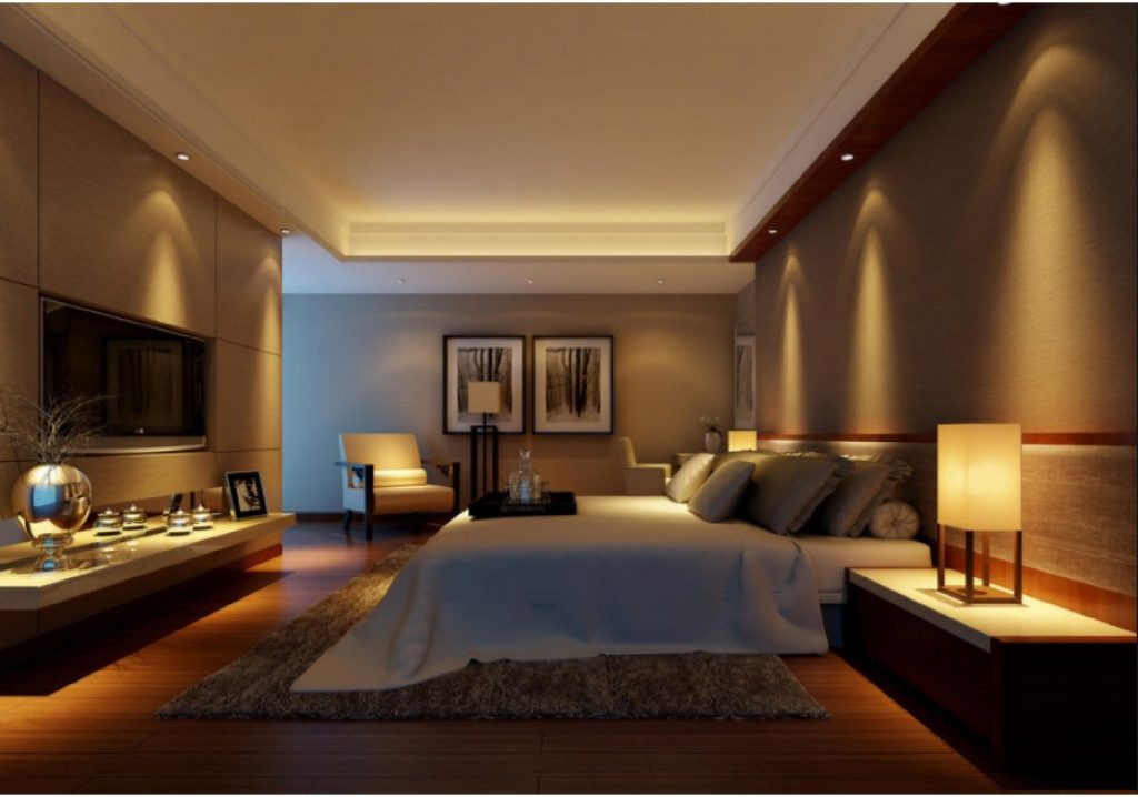 warm lights for bedroom